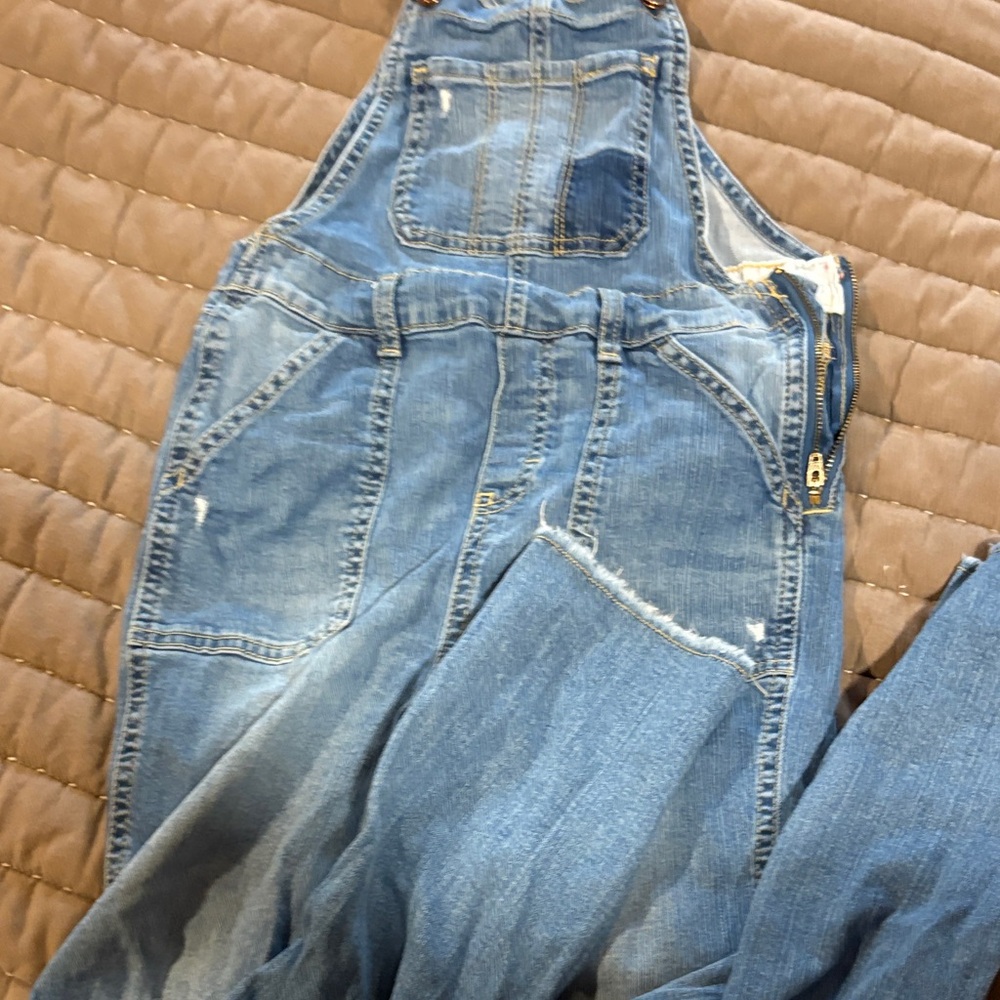 Stylish Blue Denim Kids Bodysuit